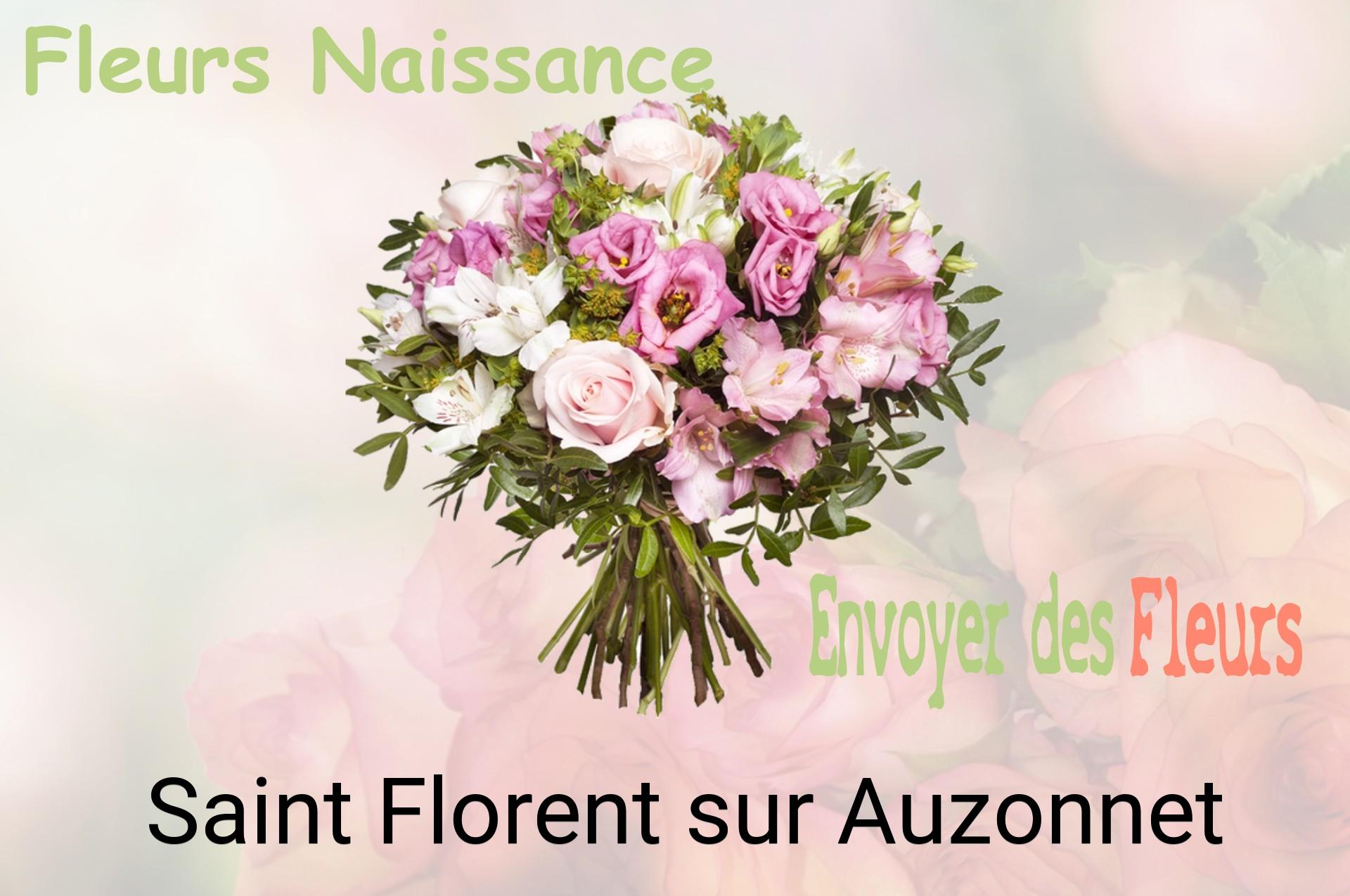 Bouquet de fleurs de naissance livré à Saint-Florent-sur-Auzonnet