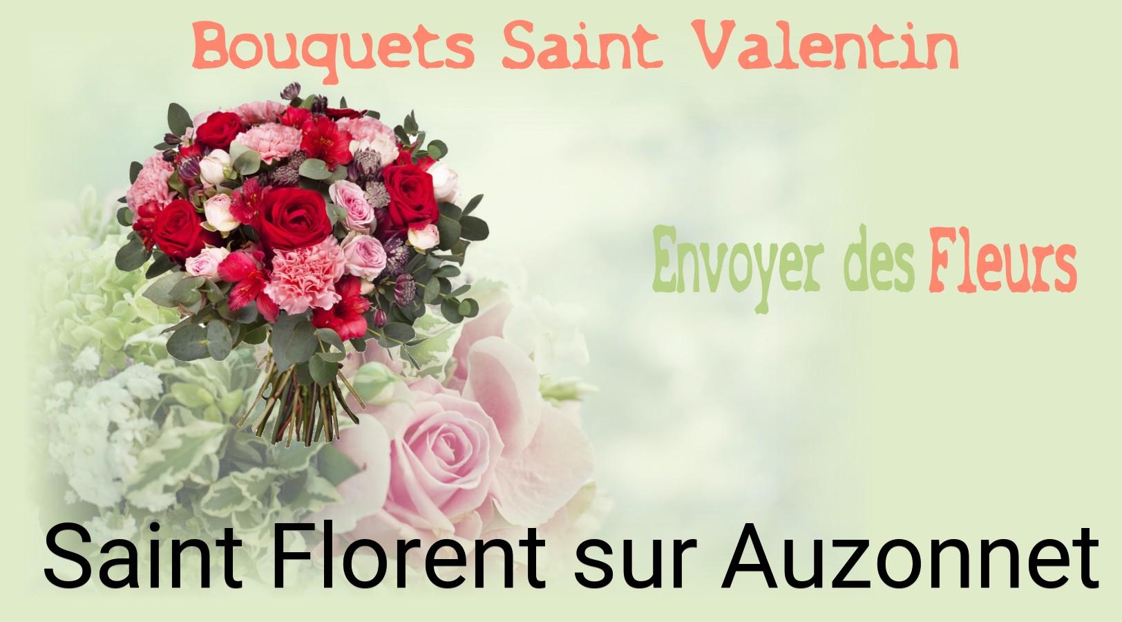 Roses de Saint-Valentin livrées à Saint-Florent-sur-Auzonnet